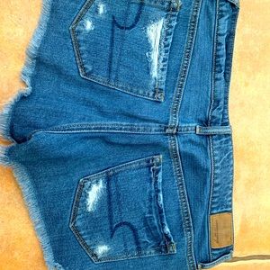 american eagle jean shorts